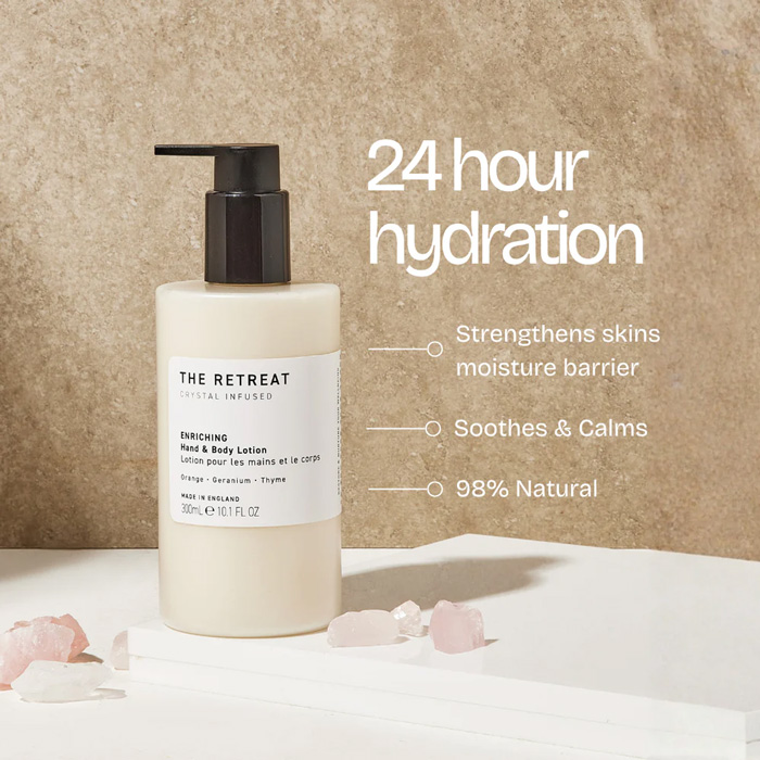 Enriching Hand & Body Lotion Orange, Geranium & Thyme - Image 2