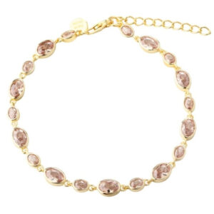 Champella Oval Armband Silvur