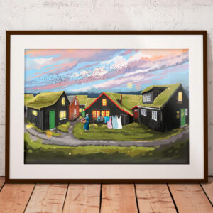 Plakat Staraflokkur 30 x 40 cm