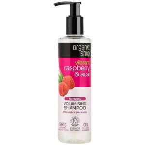Vibrant Raspberry & Acai Natural Volumising Shampoo 280 ml