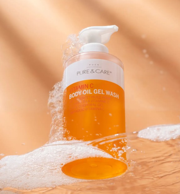 Vitamin C Body Oil Gel Wash 300 ml - Image 3