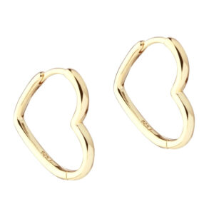 Love Me Shiny Big Hoops Oyraringar Gylt Silvur