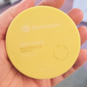 Biodamore Body Cream White Peach & Vanilla