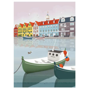 Vágsbotnur Plakat 50x70cm
