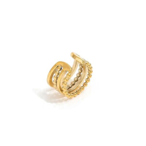 Muun Lea Earcuff Gylt Stál