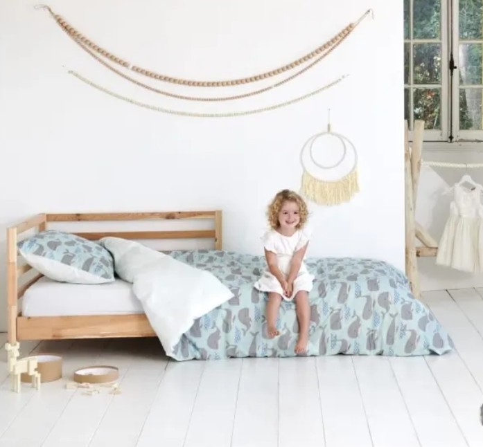 Wally Junior Seingjarklæði Blue 100 x 40 cm - Image 3
